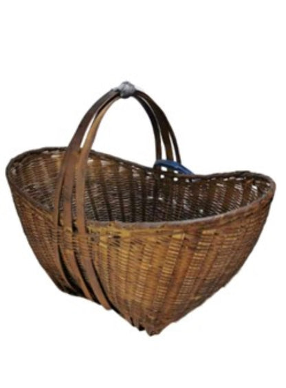 Vintage bamboo basket