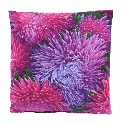 Outdoor Cushion With Pink Flower L