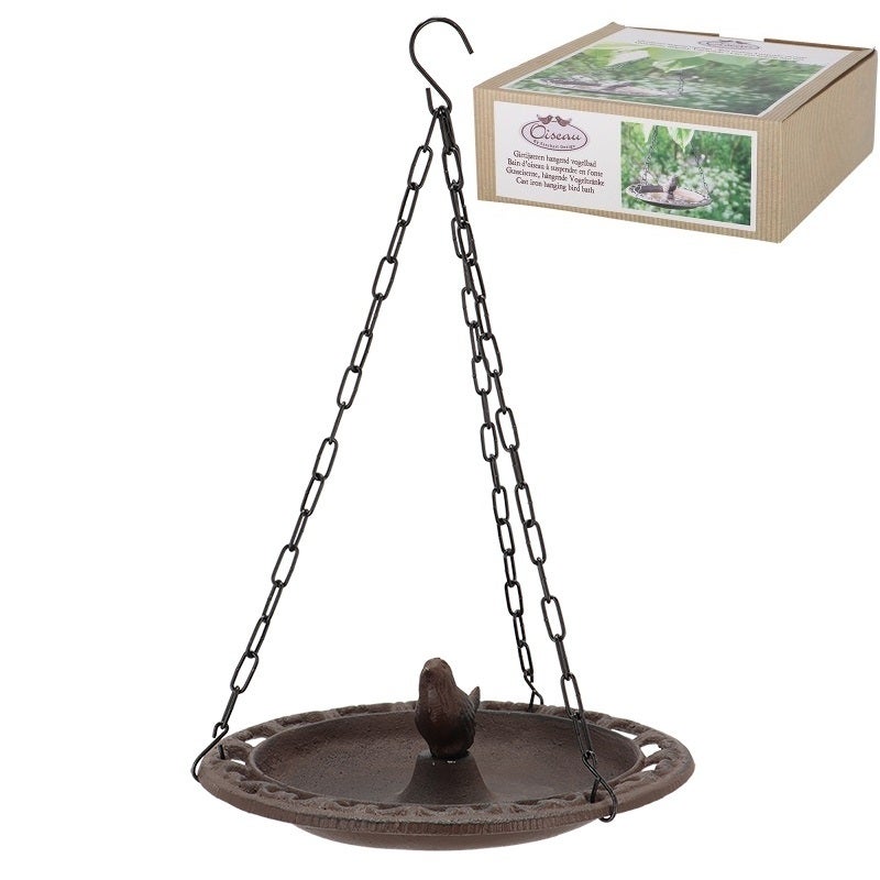 Hanging Bird Bath "Bird" in Giftbox