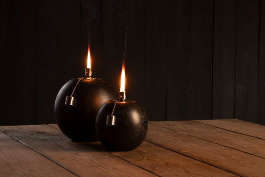 "Lampe à huile Terrazzo S, 50 % de réduction"