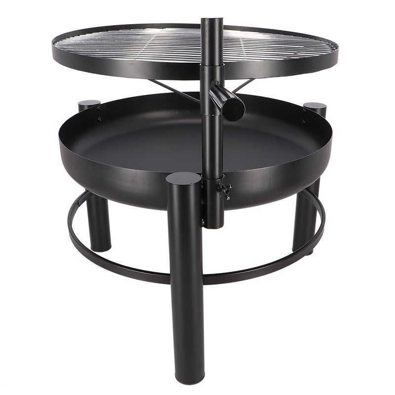 Fire Bowl With BBQ Grid L