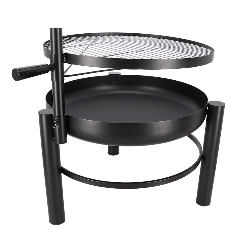 Fire Bowl With BBQ Grid L