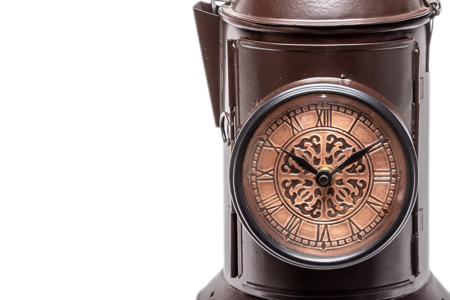 "Horloge lanterne en fer, 50 % de réduction"