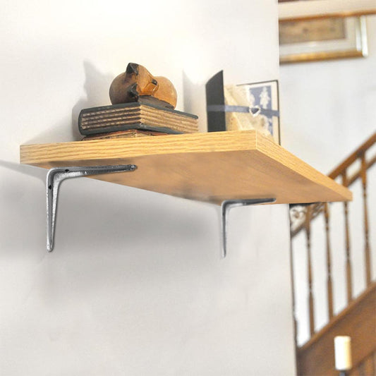 Support d'étagère rustique en fonte, supports d'étagère robustes, métal antique, 4,7 pouces