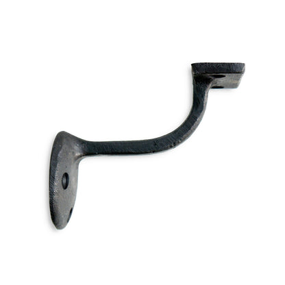 Support de main courante en fonte, supports robustes pour mains courantes, noir