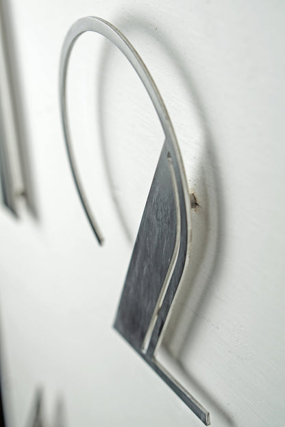Numéro de déco en acier inoxydable-2