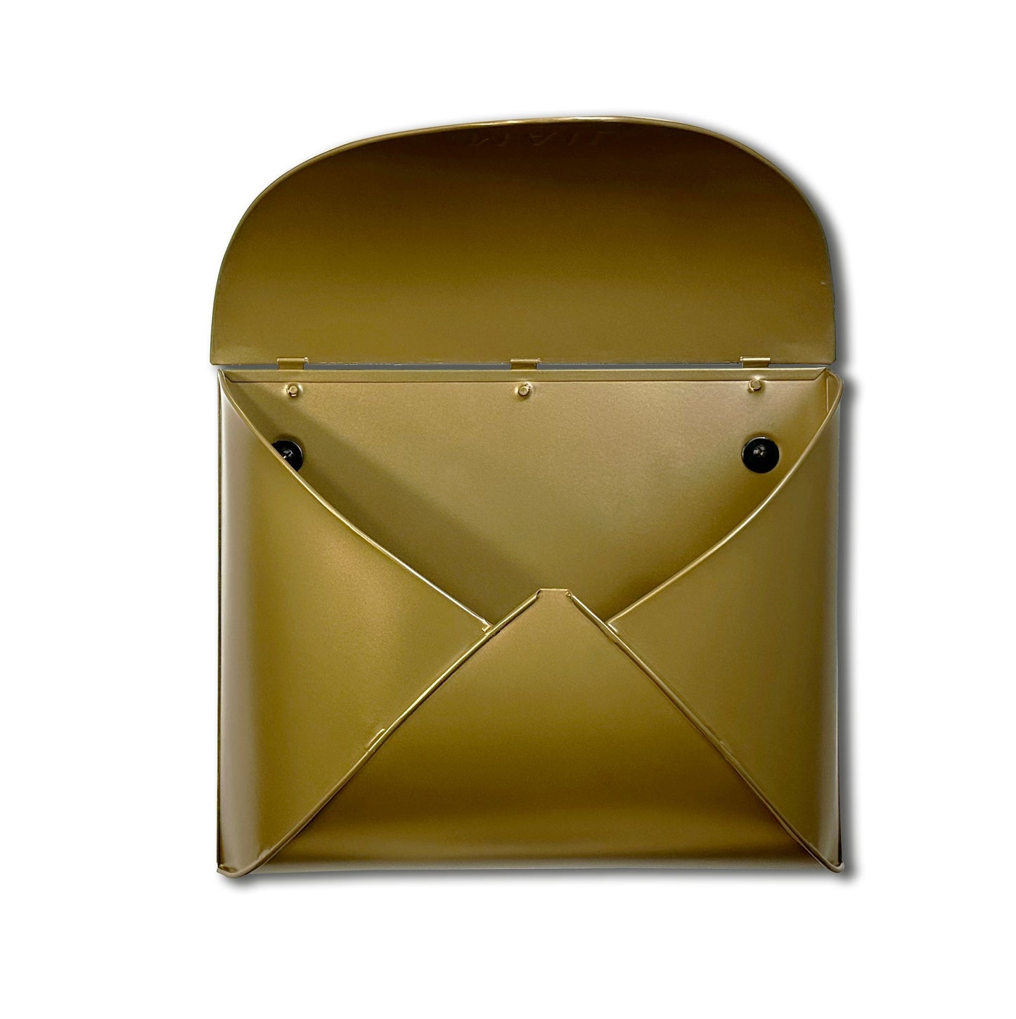 Boîte aux Lettres Enveloppe en Laiton Antique