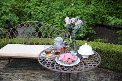 Banc de jardin en métal