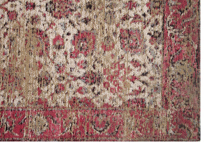 « Tapis tissé Amer, 4 x 6 pieds, rose, 10 % de réduction »