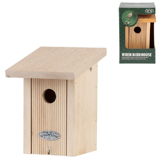 Wren Bird House dans une boîte cadeau