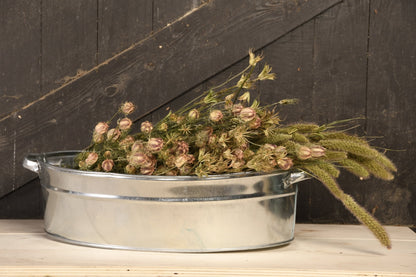 Oval Zinc Tub L