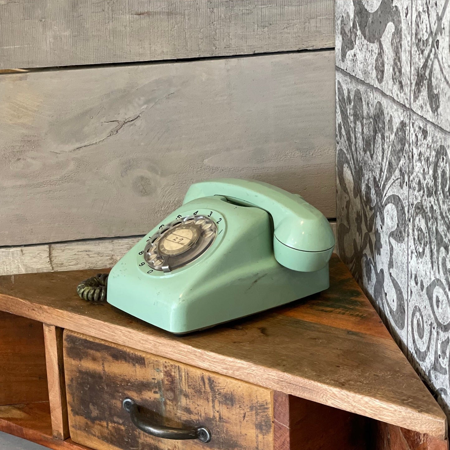 Téléphone Rotatif Vintage Neuf
