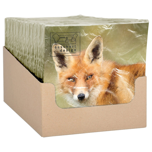 Serviettes papier Renard 33X33cm
