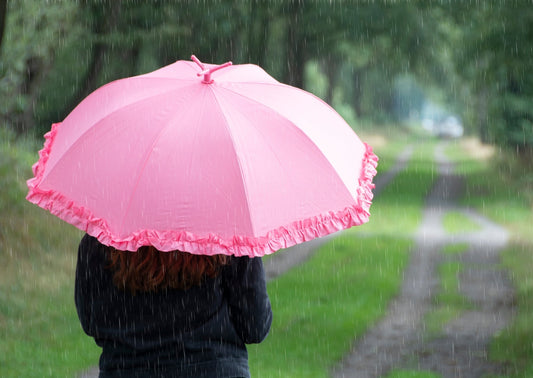 Parapluie Flamingo Avec Volants