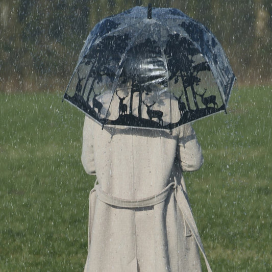 Parapluie Transparent Forêt