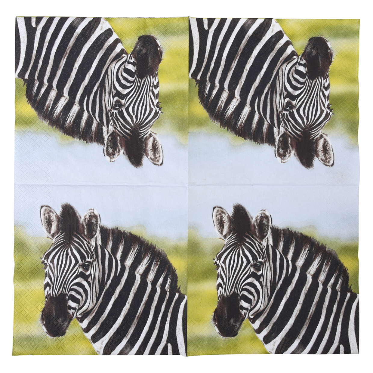 Paper Napkins Zebra 33X33cm