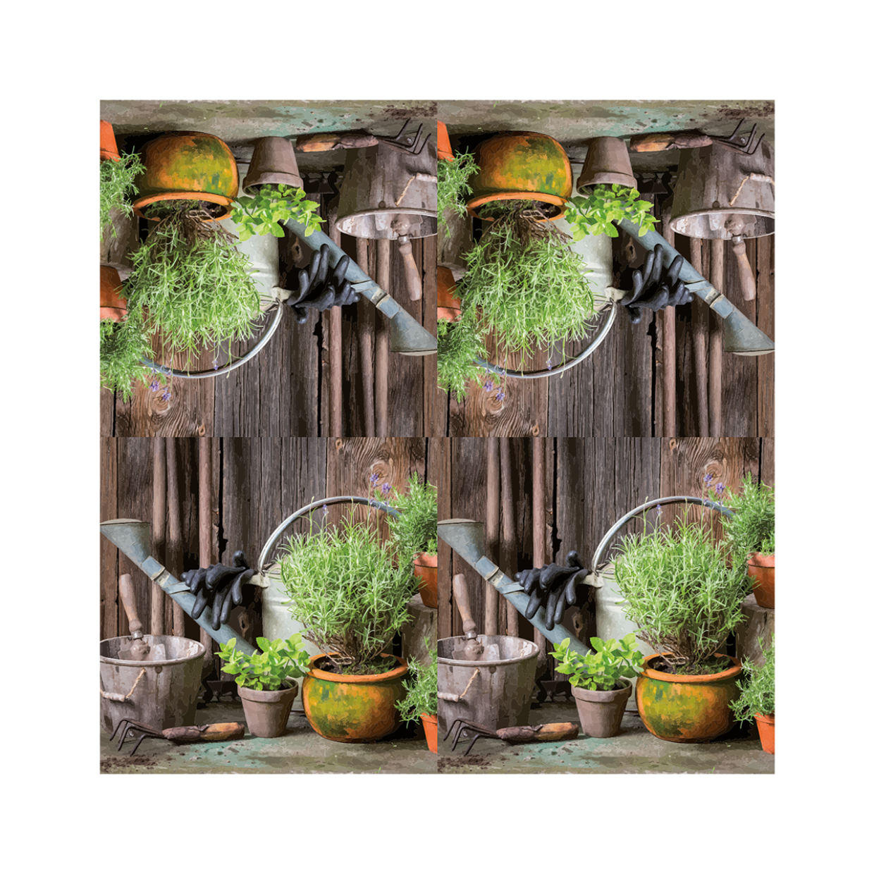 Paper Napkins Herbs 33X33cm