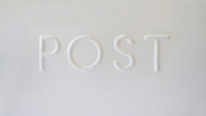 Grande boîte aux lettres européenne Sylvia Gris
