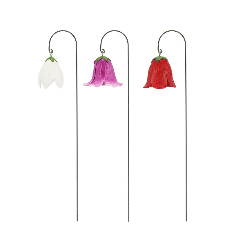 Flowerpot Stake Blossom ~ Assorted