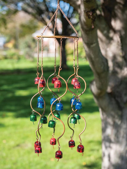 Multicolor Bells Mobile Wind Chime