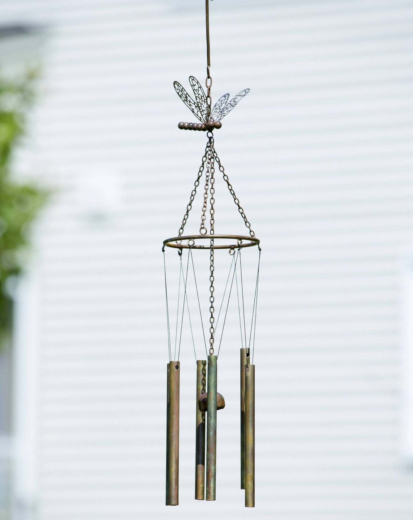 Flamed Dragonfly Pipes Wind Chime