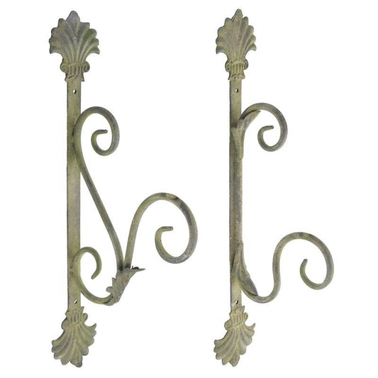 Aged Metal Green Hooks ~ Assorted