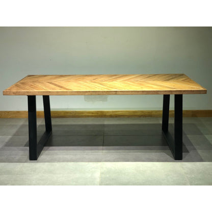 Dining Table, Recycled Old Elm, Natural