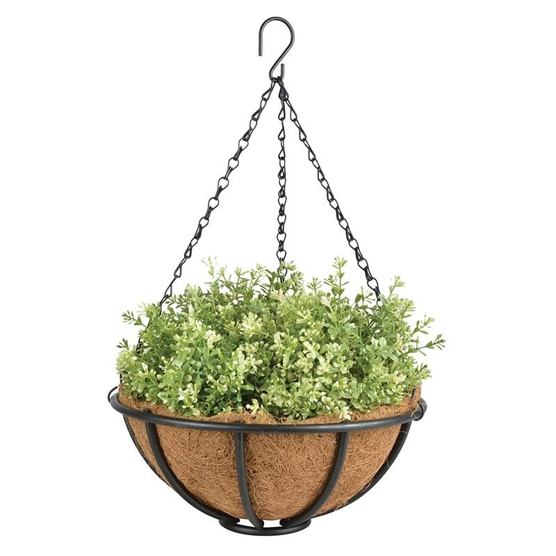 Metal Hanging Basket 12"