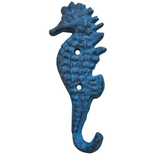 Crochet Hippocampe Bleu