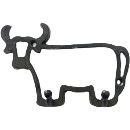 Animal Hook, Cow, Cast Iron