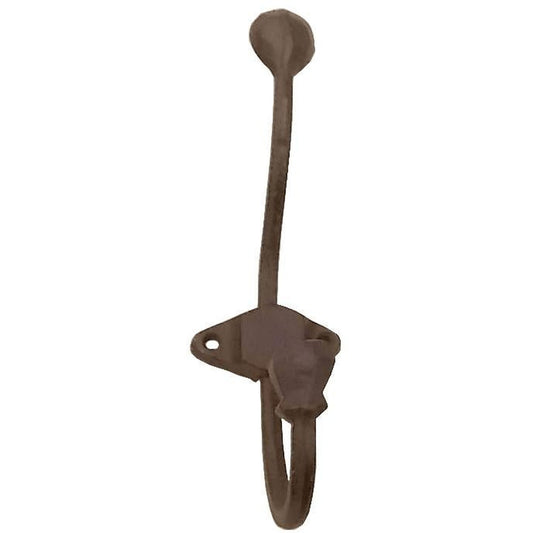 Altarf Crochet Double, Crochets Muraux pour Suspendre Intérieur et Extérieur, Marron,