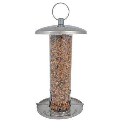 Stainless Steel Seed Feeder, Excl. Bird Food