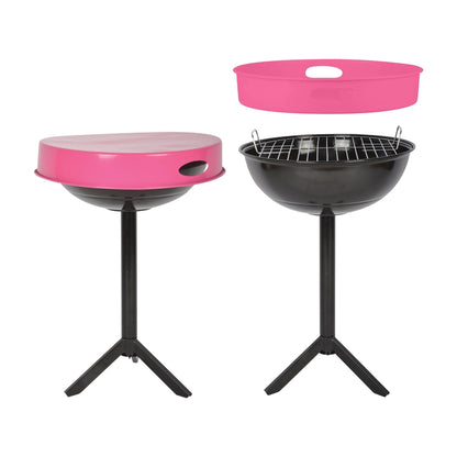 Table Barbecue Rose. Carbone, 50 % de réduction