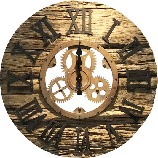 Horloge en bois dormant