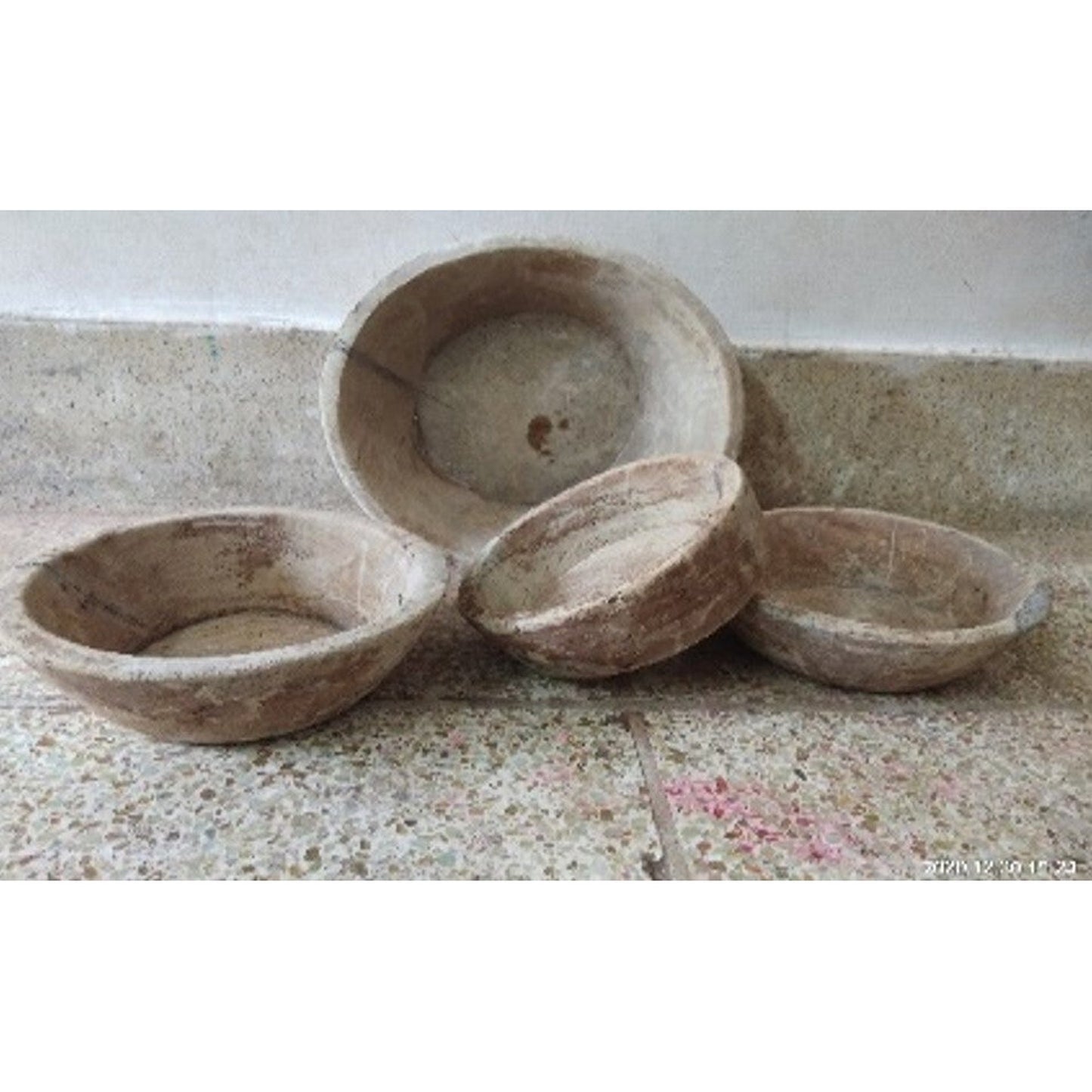 PR-001 - Wooden Old Dough Parat Plate, Size May Vary