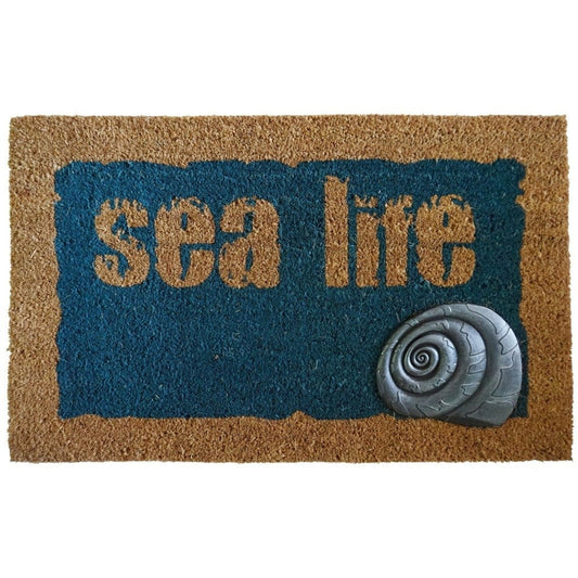 "Paillasson Sea Life Bleu/Nat, 30 % de réduction"