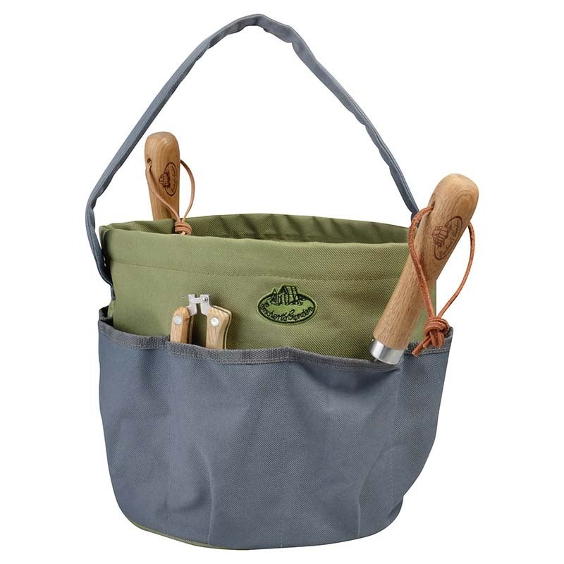 Round Gardentoolbag Grey