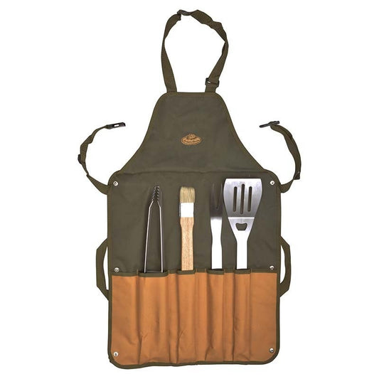 Tablier de barbecue avec outils