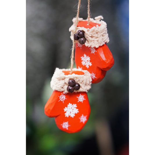 Cozy Mittens Ornament, 60% Off