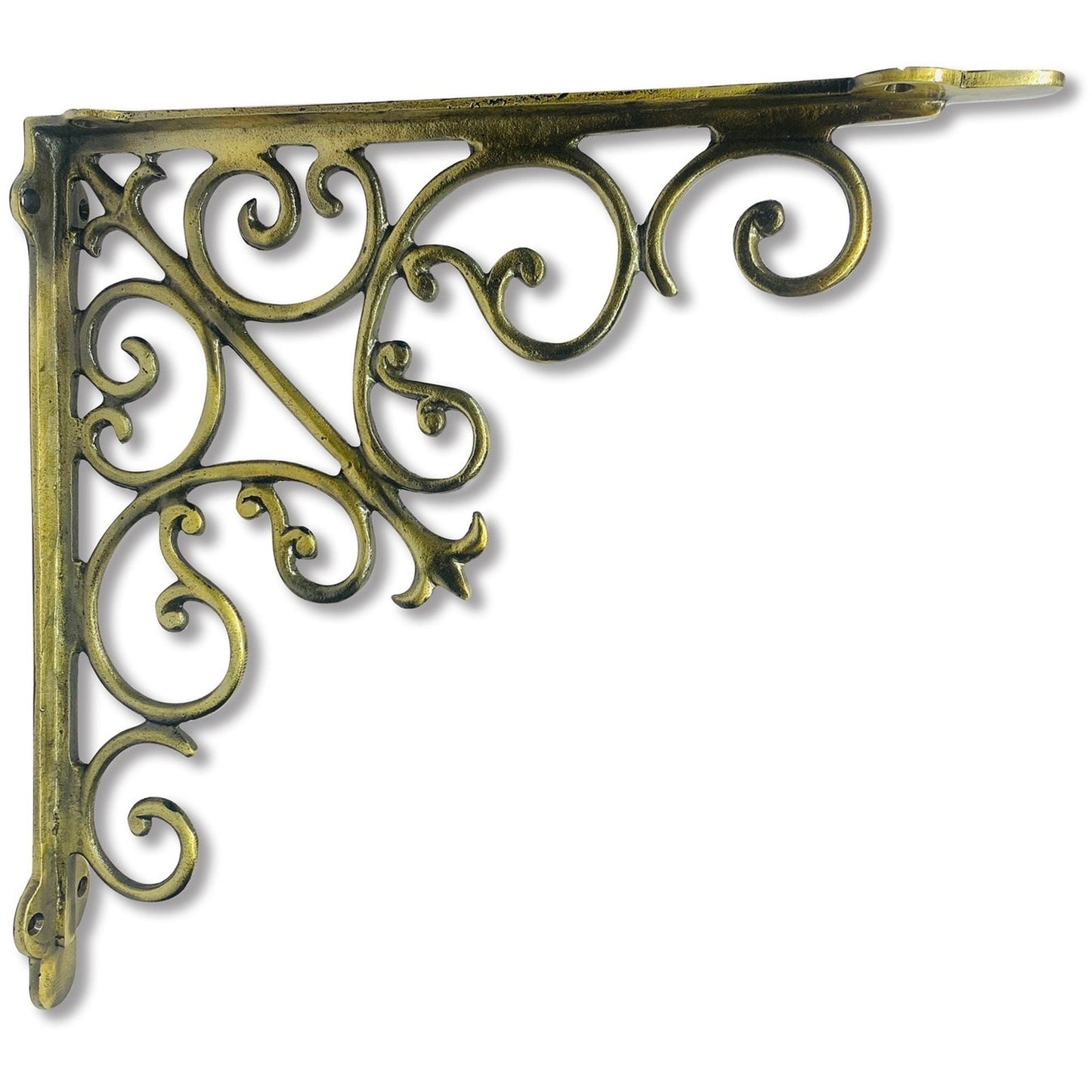 Victorian Shelf Bracket, Large, Antique Gold, 40% Off