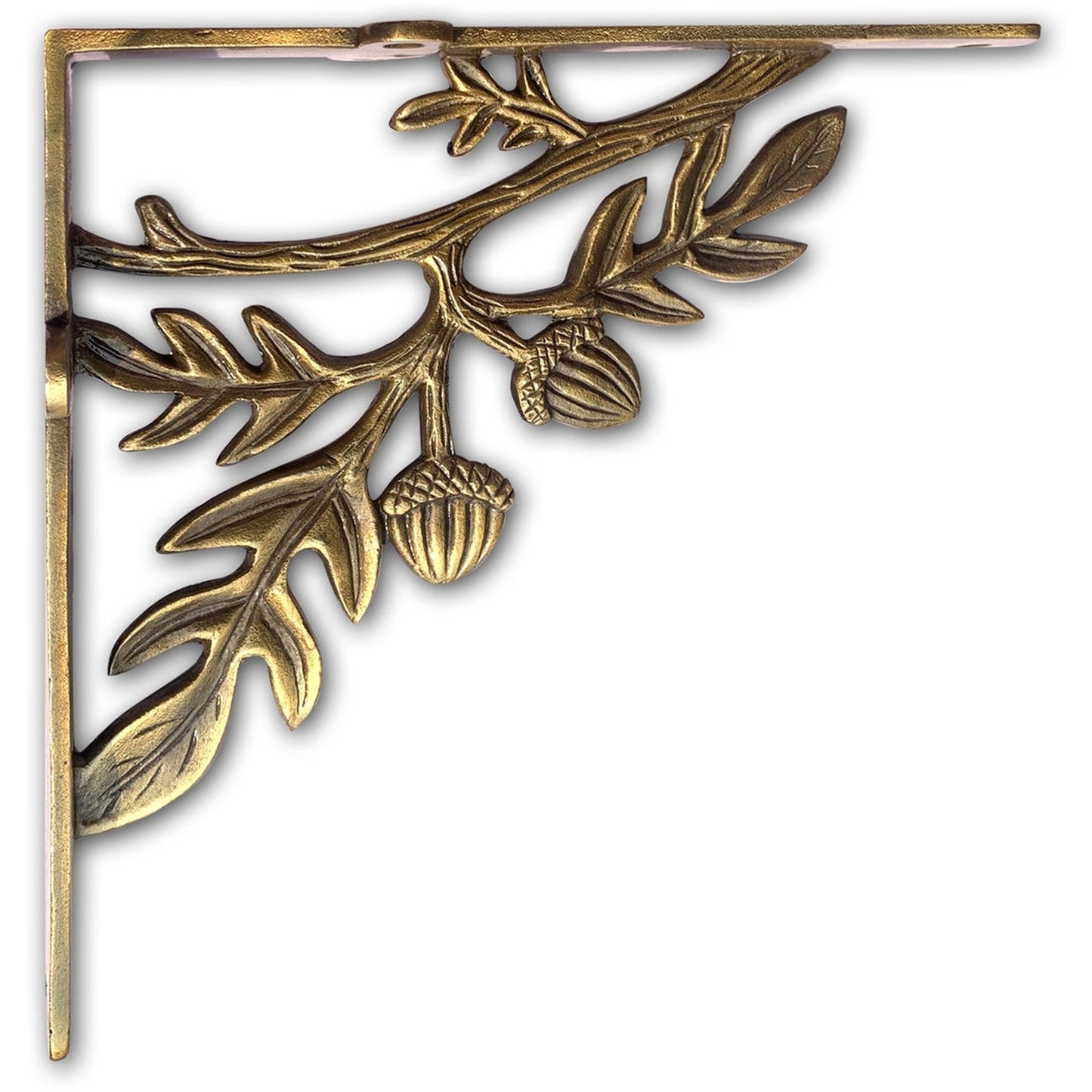 Branch & Twig Bracket, Small, Anitique Gold