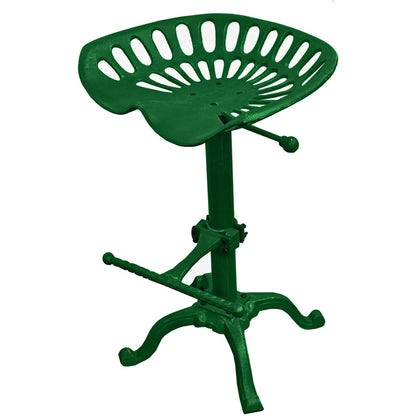 Tabouret de siège de tracteur Vert