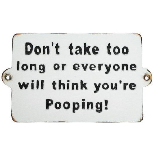 ~Don't Take Too Long~ Plaque, 20% Off
