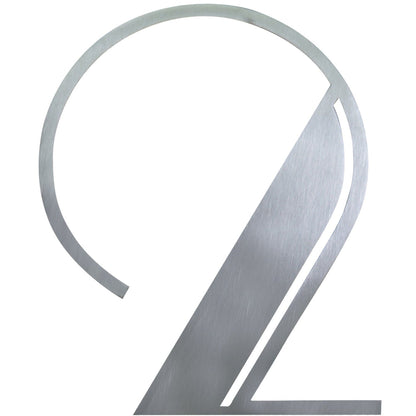 Stainless Steel Deco Number-2