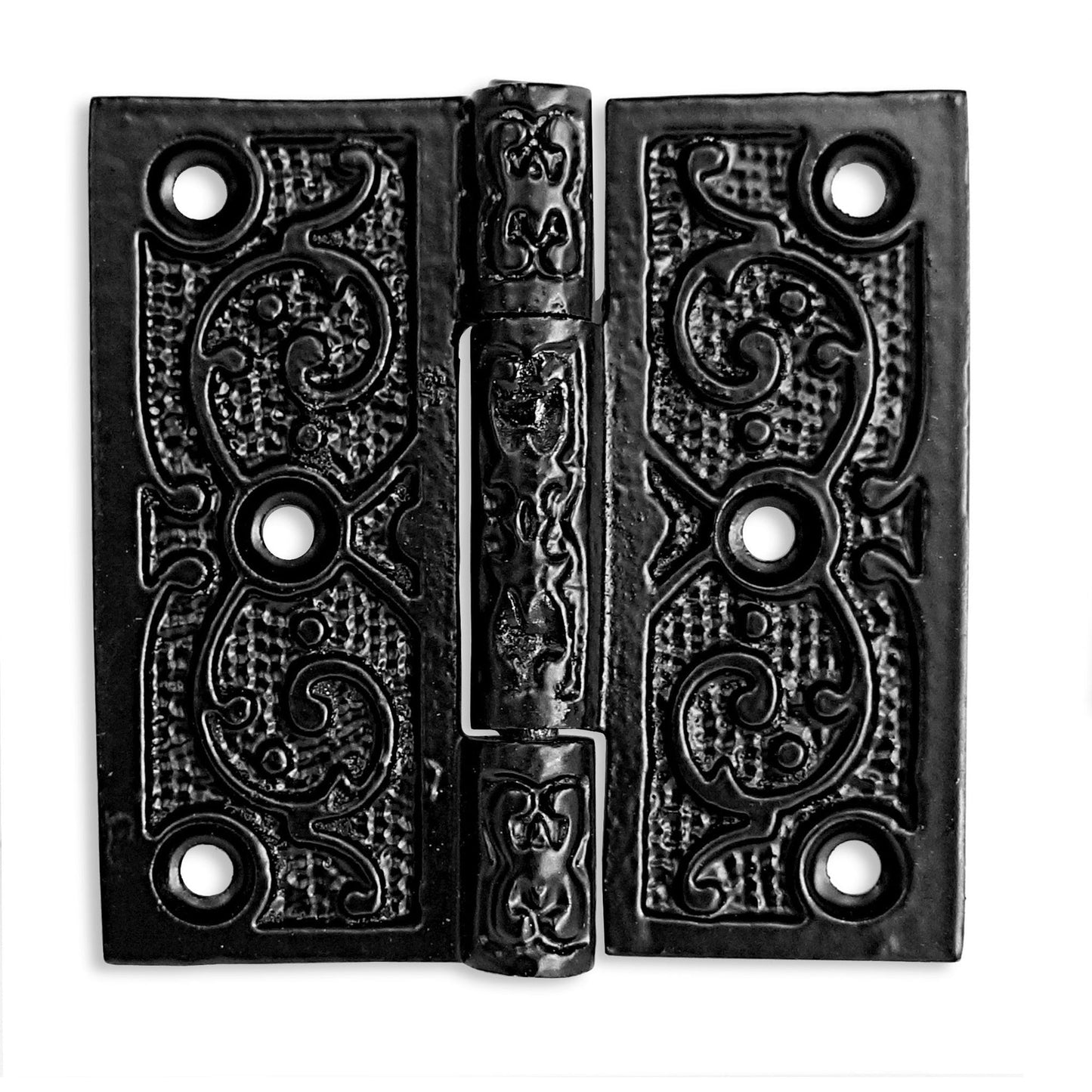 Filigree Hinge SML Black 3x3, Last Chance