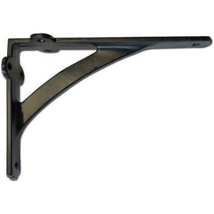 Avant Shelf Bracket, Black, Medium, 7.5x1.5x5 in