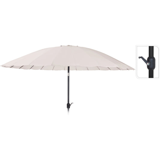 "Nola Parapluie Shanghai 325cm Crème, 25% de réduction"