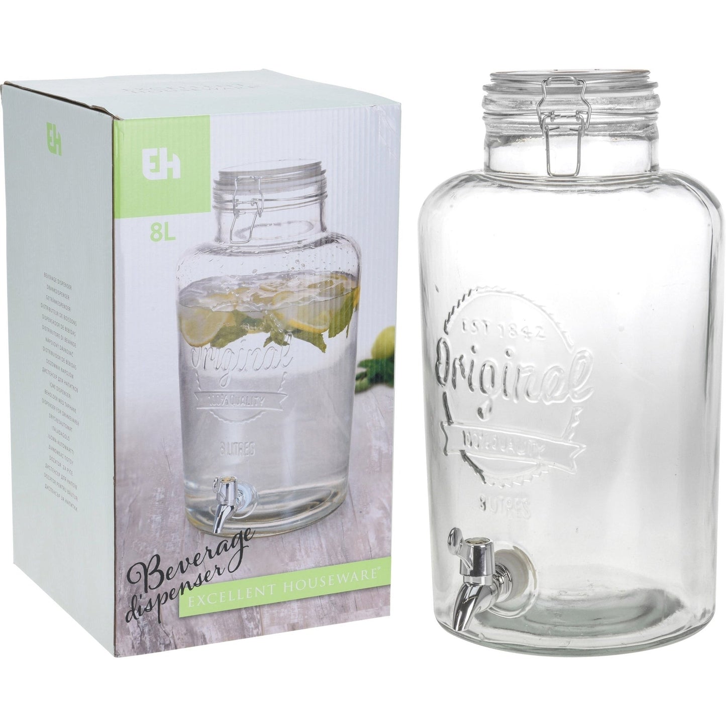 Maren Distributeur de Boissons Verre 8Ltr