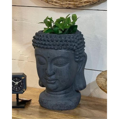 "Pot De Fleurs Bouddha, Mgo, Taille 25X26X35Cm, 3000 Grammes, 40% De Réduction"