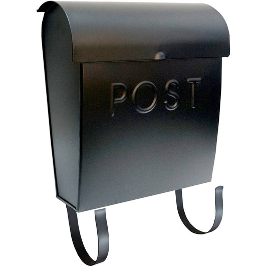 Black Euro Mailbox POST